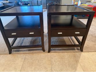 Wood End Tables