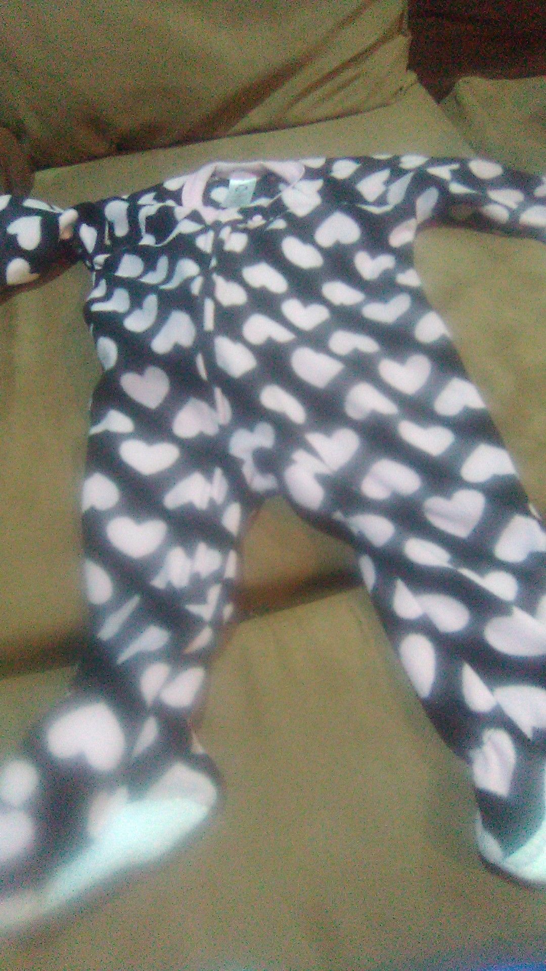 Size 18 month footed pajamas