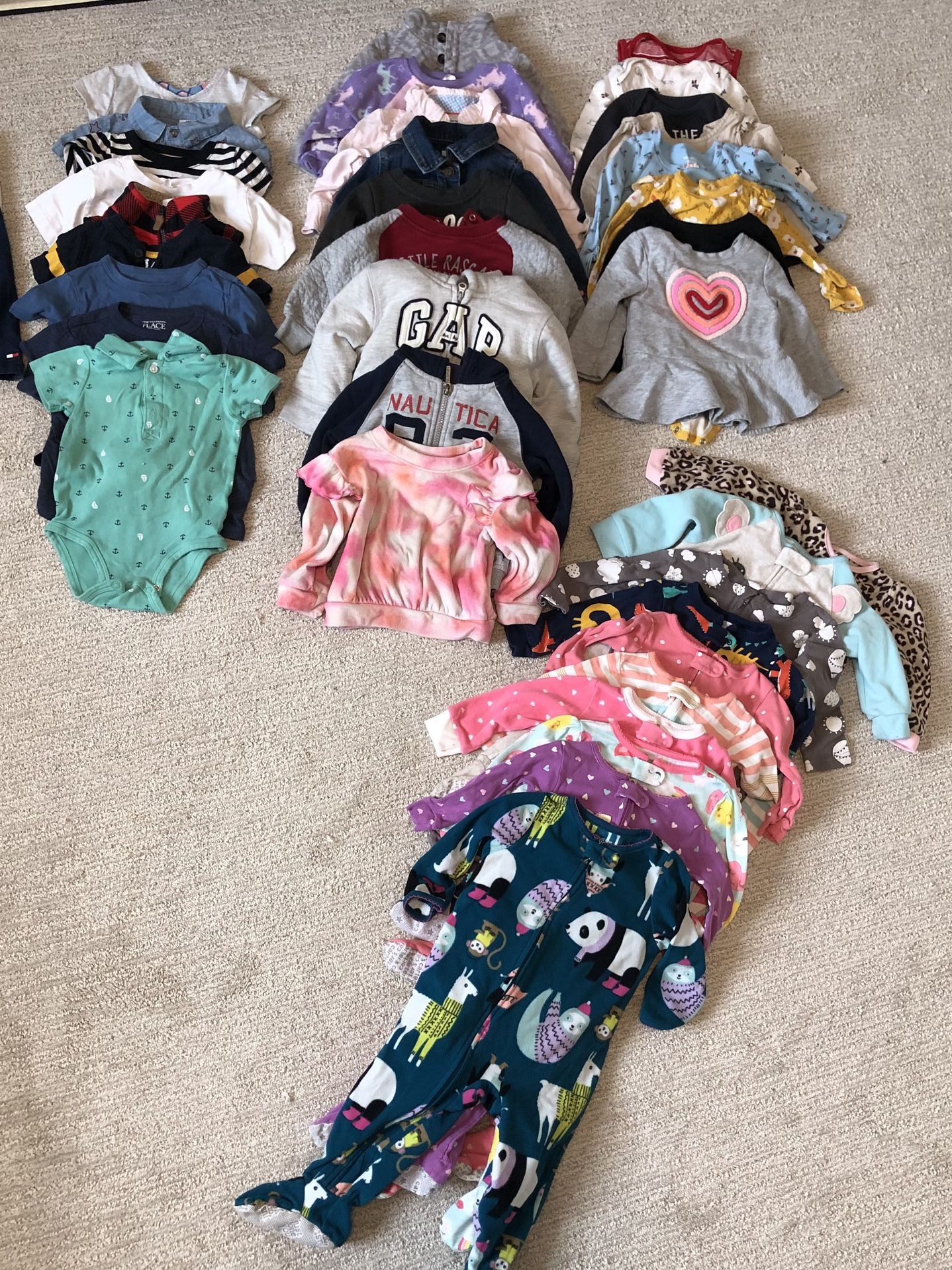 Boy and Girl 12 Month Baby Clothes