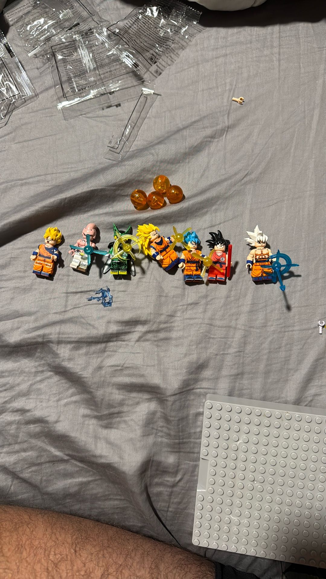 Dragon Ball Z Lego Minifigures