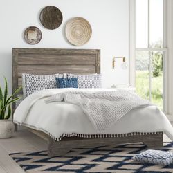 Queen Size Boho Style Standard Bed