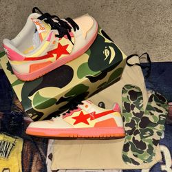 Bape Sk8 Sta M1- Orange