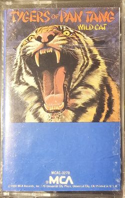 TYGERS OF PAN TANG wild Cat Cassette
