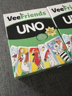 Brand New & Factory Sealed VeeFriends UNO Cards Mattel Creations Gary Vee