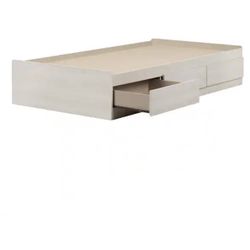 Twin bed with 3 drawers