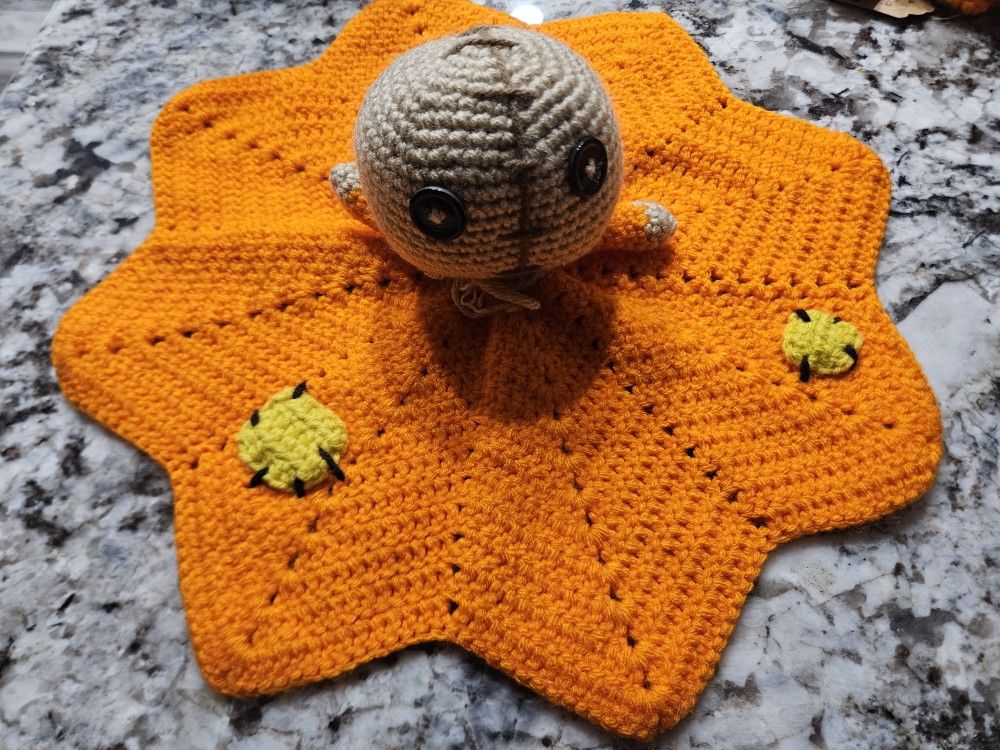 Hand Crocheted Sam Lovey 20$