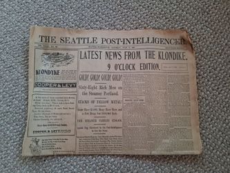 July 17 1897 klondike Gold Rush