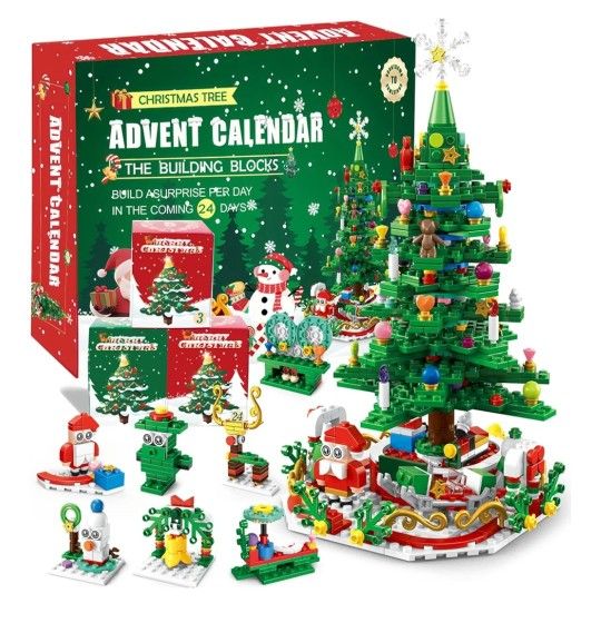 Christmas Tree Advent Calendar 2024