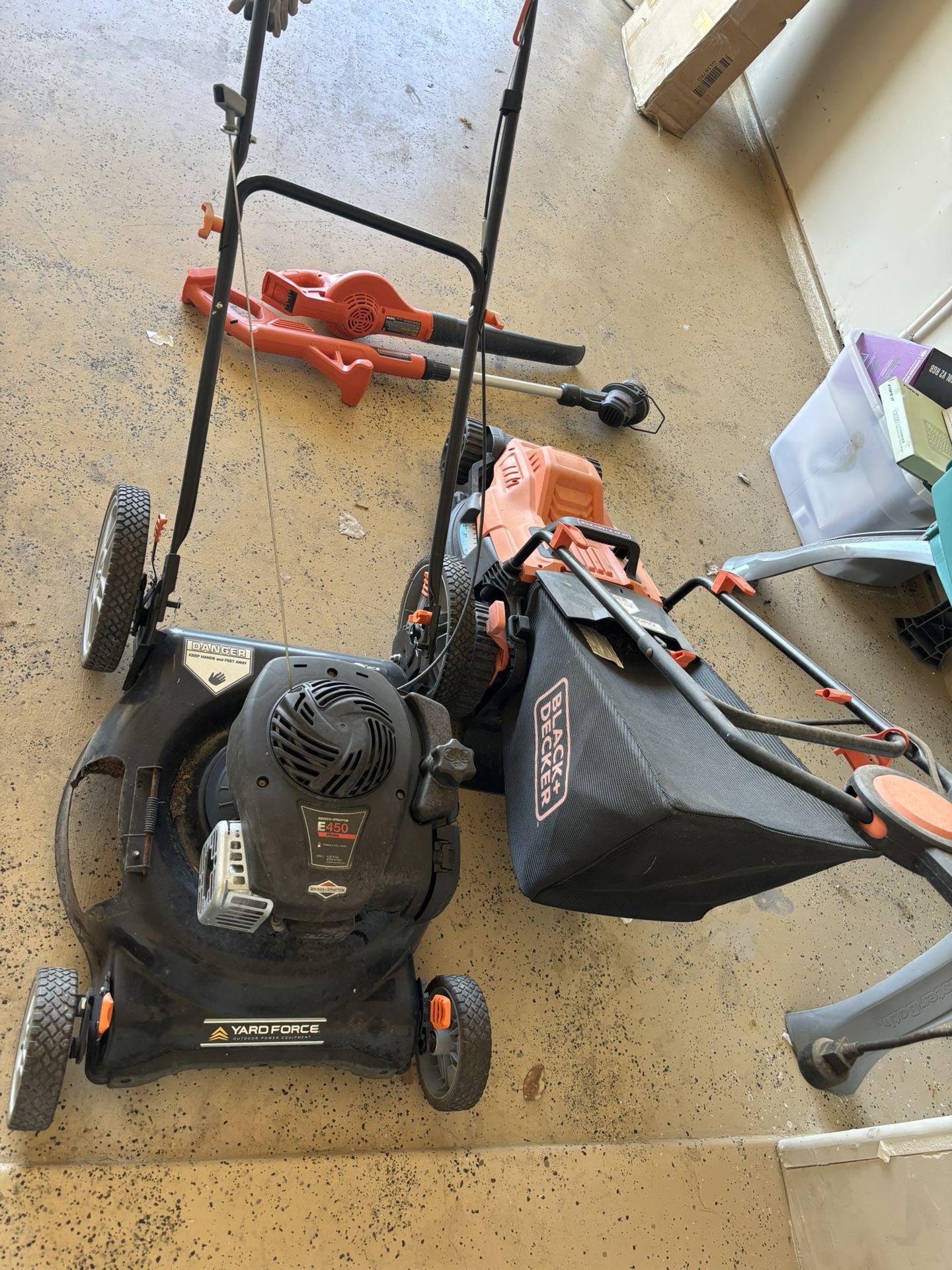 Lawn Mowers And Accessories