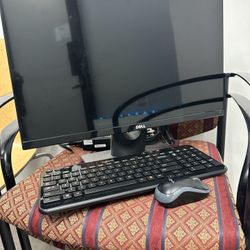 DELL PC DESKTOP WIFI WITH WIRELESS KEYBOARD AND MOUSE