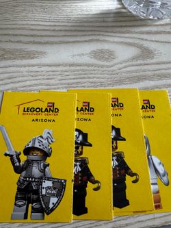 *LEGOS* tickets # 4 available interested send me text