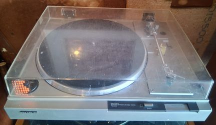 Vintage 1980s SONY Direct Drive Automatic Turntable PS-LX22 Made in Japan Works good no belt drive