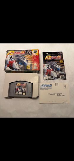N64 F1 Pole Position CIB Nintendo 64