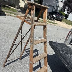 Antique ladder 