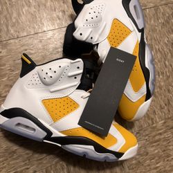 Jordan 6’s (Yellow Ochre)