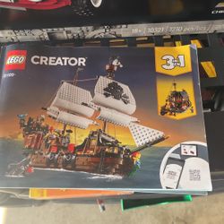 Lego 3 In 1 Pirate Ship Set
