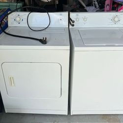 Washer and dryer