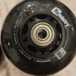 Inline Skate Wheels 80mm Kemistry magnum Soft 