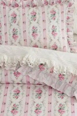 Love Shack fancy Dreamy Days Ruffled Duvet Cover