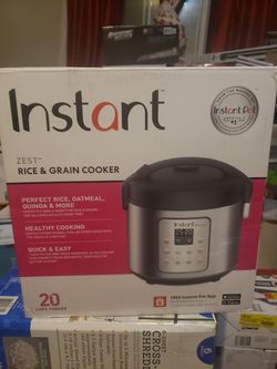 INSTANT ZEST RICE & GRAIN COOKER