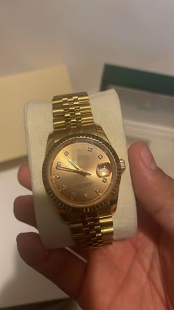Luxury automatic stainless steel watch