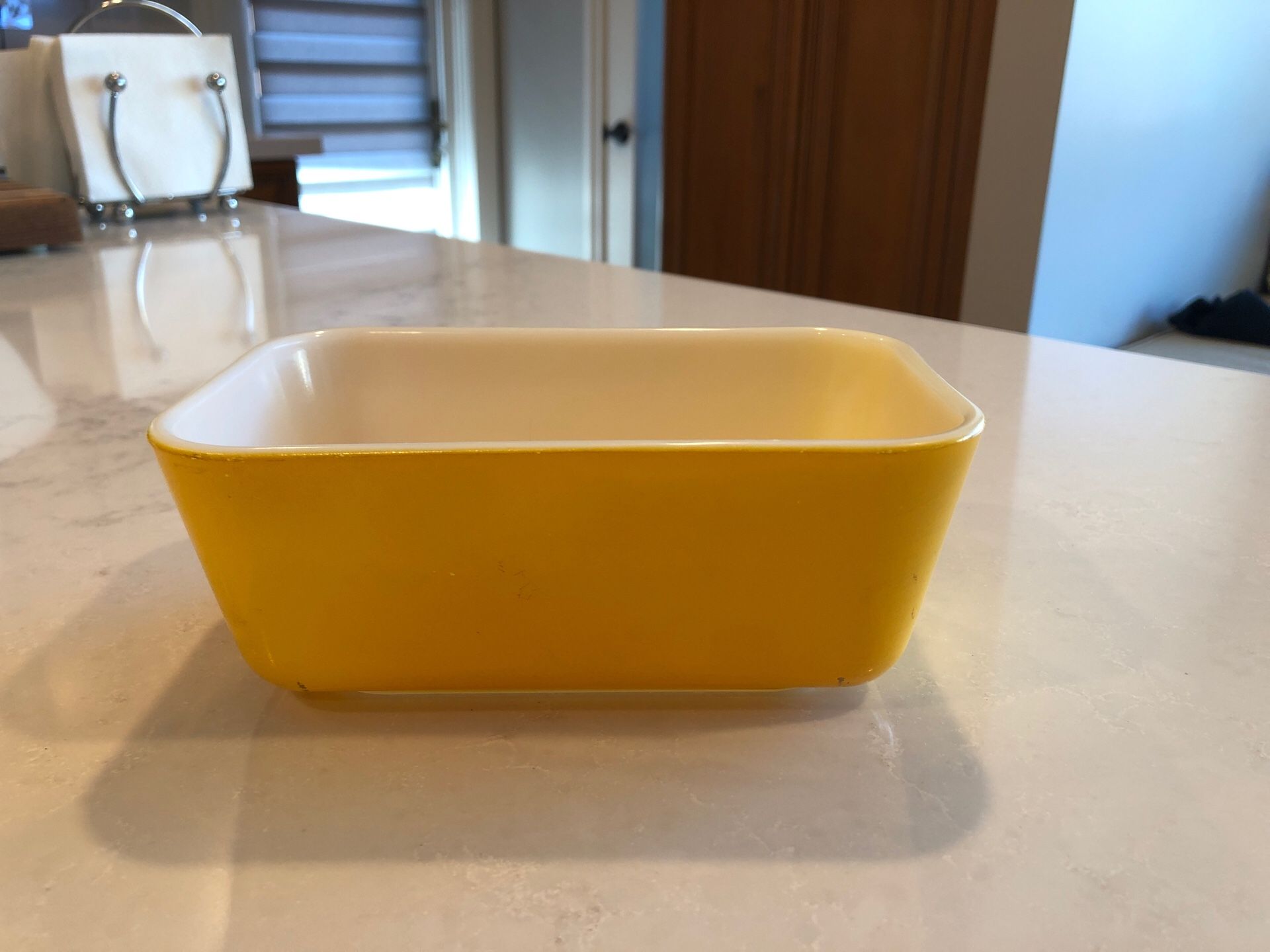 Yellow Pyrex