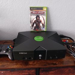Original Microsoft Console Bundle W/ Prince of Persia + Controller & Component