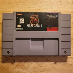 Mortal Kombat 3-SNES