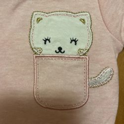 3-6M Pink Baby Clothes 