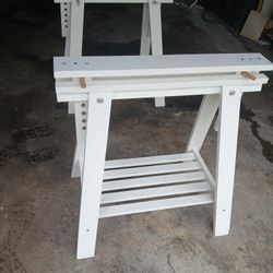 2  Adjustable Height Table Stands