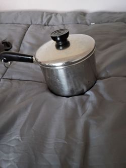 Small stainless steel pan