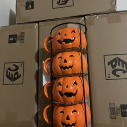 Pumpkin Mugs 