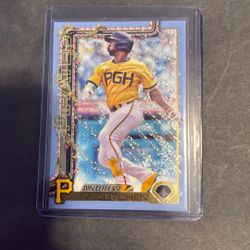Light blue Glitter Parallel Andrew McCutchen 