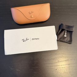 Ray Ban Meta Size large W Extra Clear Lenses 