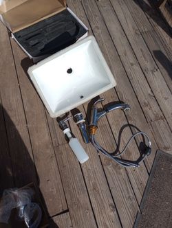 New Kitchen Sink And Faucet