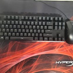 Hyper X Keyboard, Mouse And Mousepad 