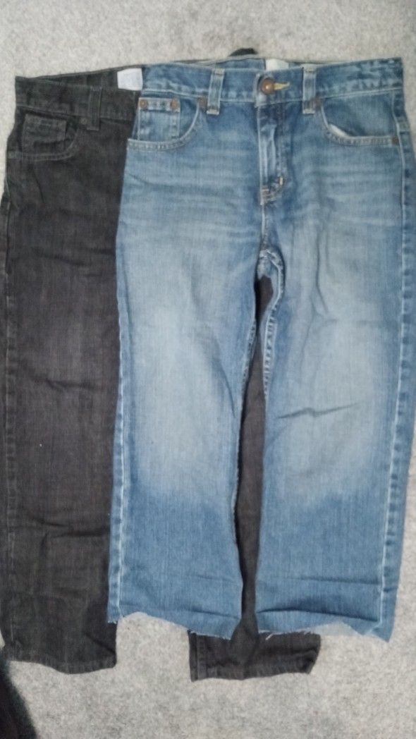 2 Pair Boys Canyon River Blues Jeans Size 9H