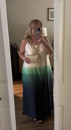 Lane Bryant Satin Formal Party Dress size 18