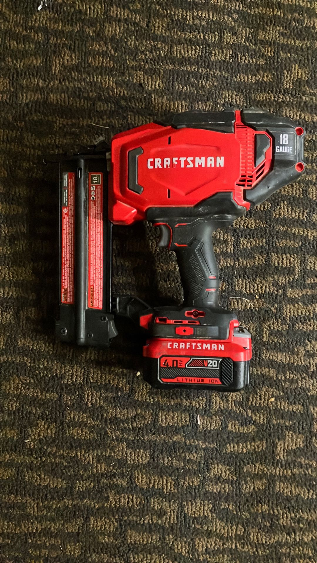 Craftsman. Brad Nailer 18 Gauge