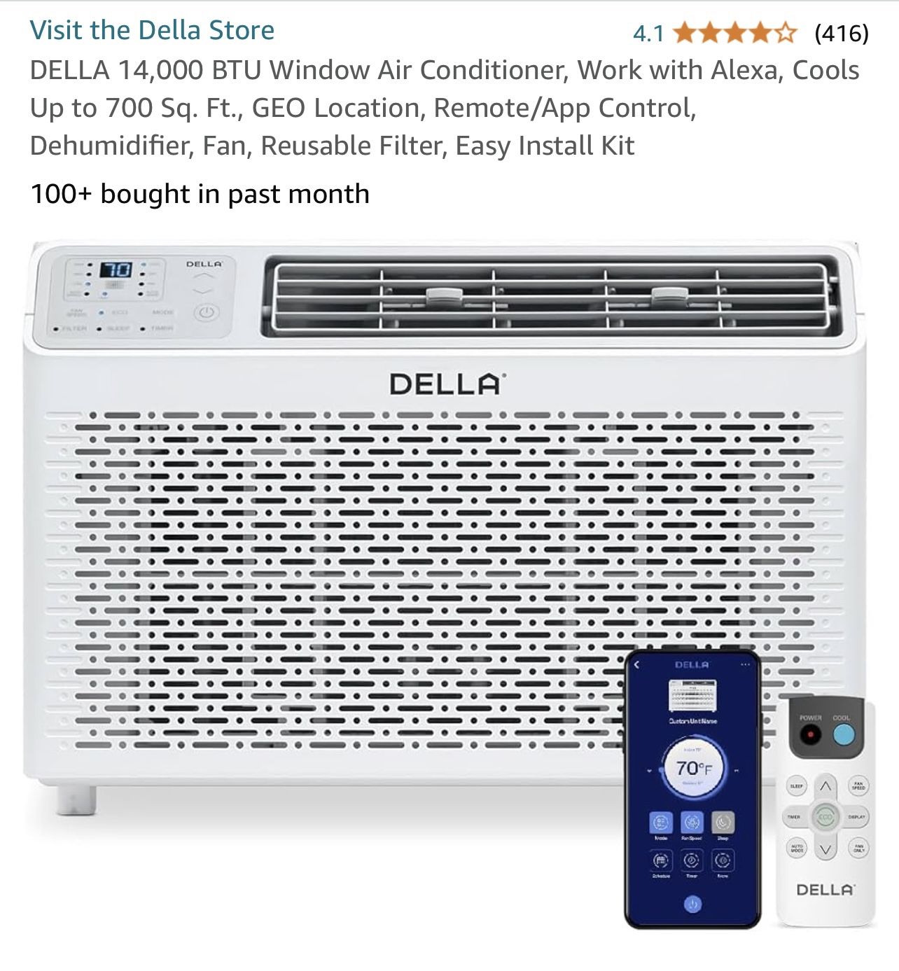 Window AC Unit BRAND NEW IN BOX 14k BTU 