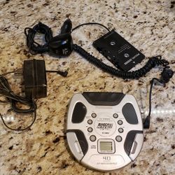 Vintage PANASONIC shockwave Metal Cd Player Combo