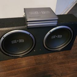 Car Speaker And Amp