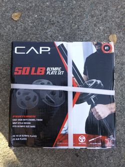 50lb 2in. Olympic weight set