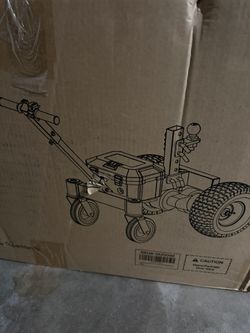 3600 Ib. Electric Trailer Dolly Universal Hitch