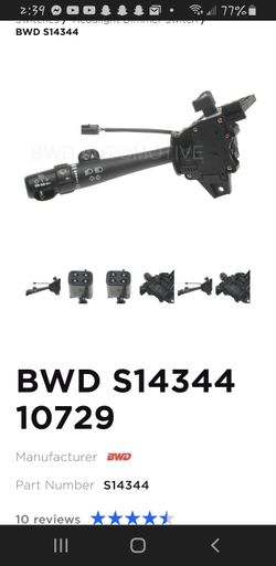 Bwd  Automotive Cruise Control Switch 