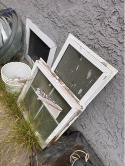 Two windows glass