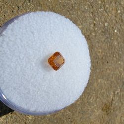 Amber Diamond .51 CT