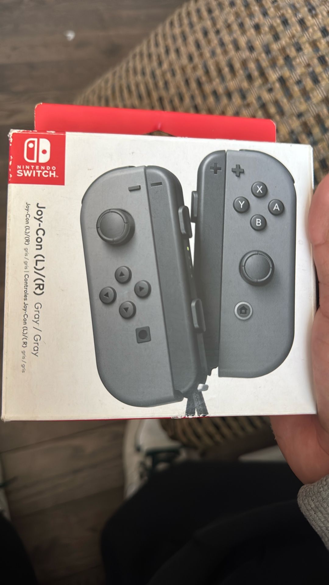 grey nintendo switch joy cons