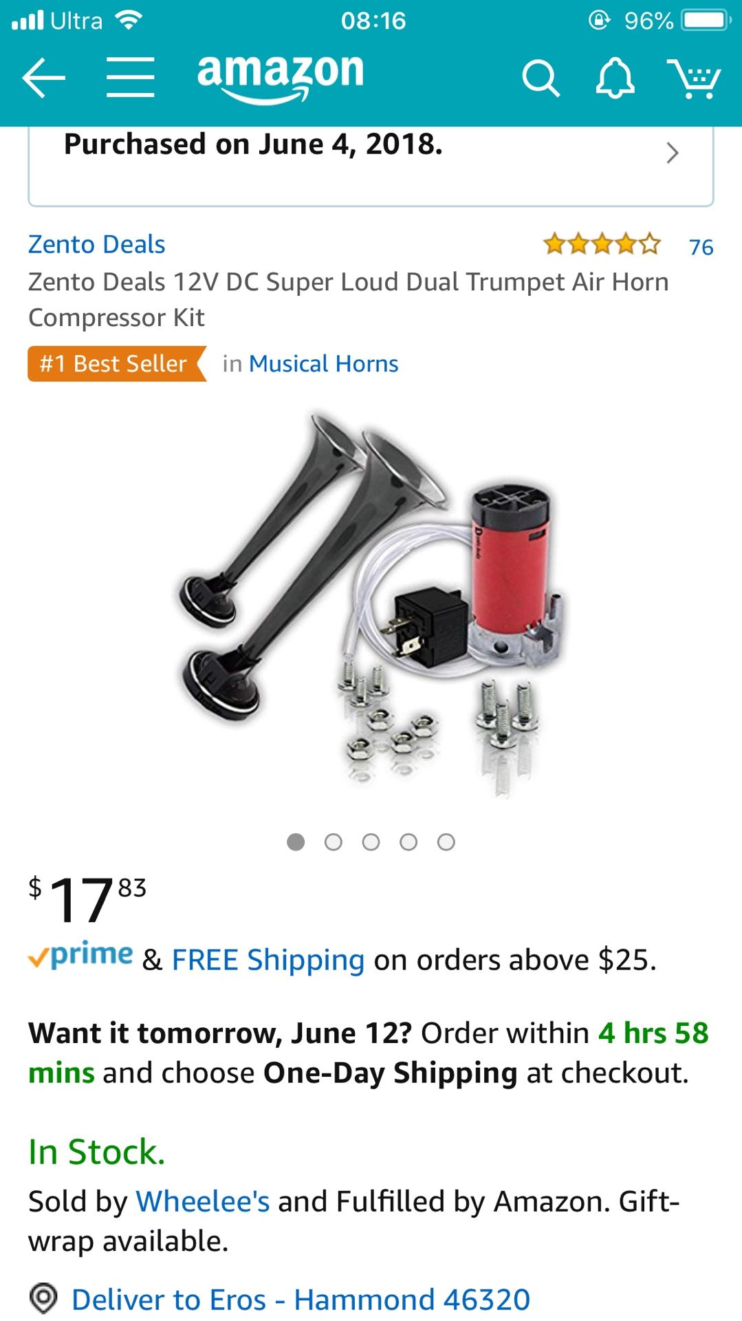 Zento horns 12v INSTALLATION!