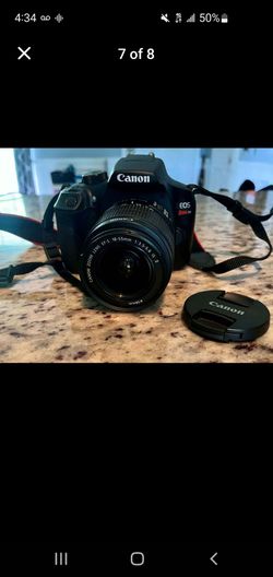 Cannon Rebel  T6 dslr Camera